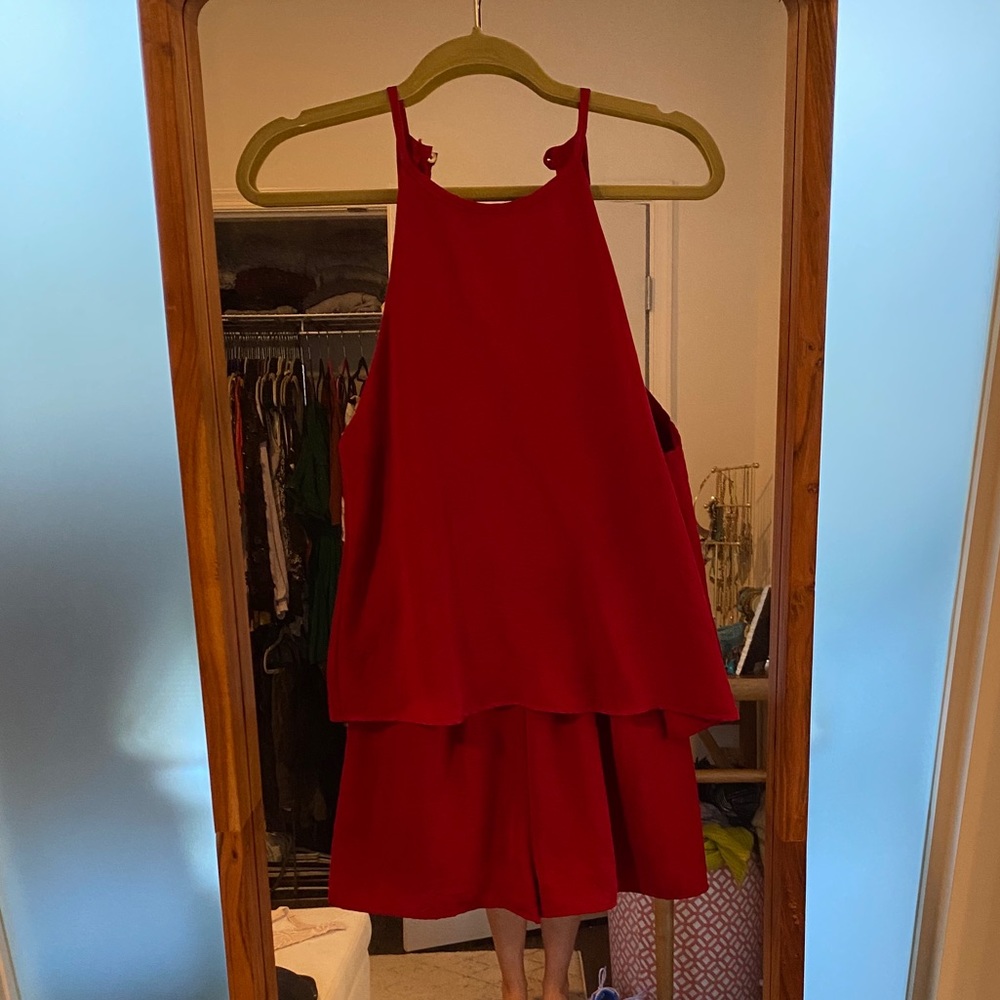 Fab’rik Boutique Red Romper